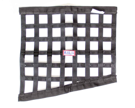 Window Net - SFI 27.1 - 1 in Webbing - Trapezoid - Black - Drag Race - Each