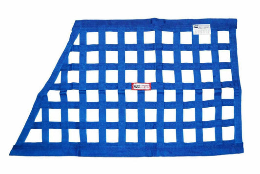 Window Net - SFI 27.1 - 1 in Webbing - 18 x 23 x 32 in Trapezoid - Blue - Each