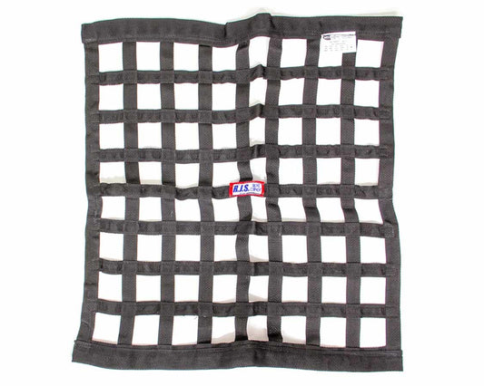 Window Net - SFI 27.1 - 1 in Webbing - 24 in Square - Black - Each