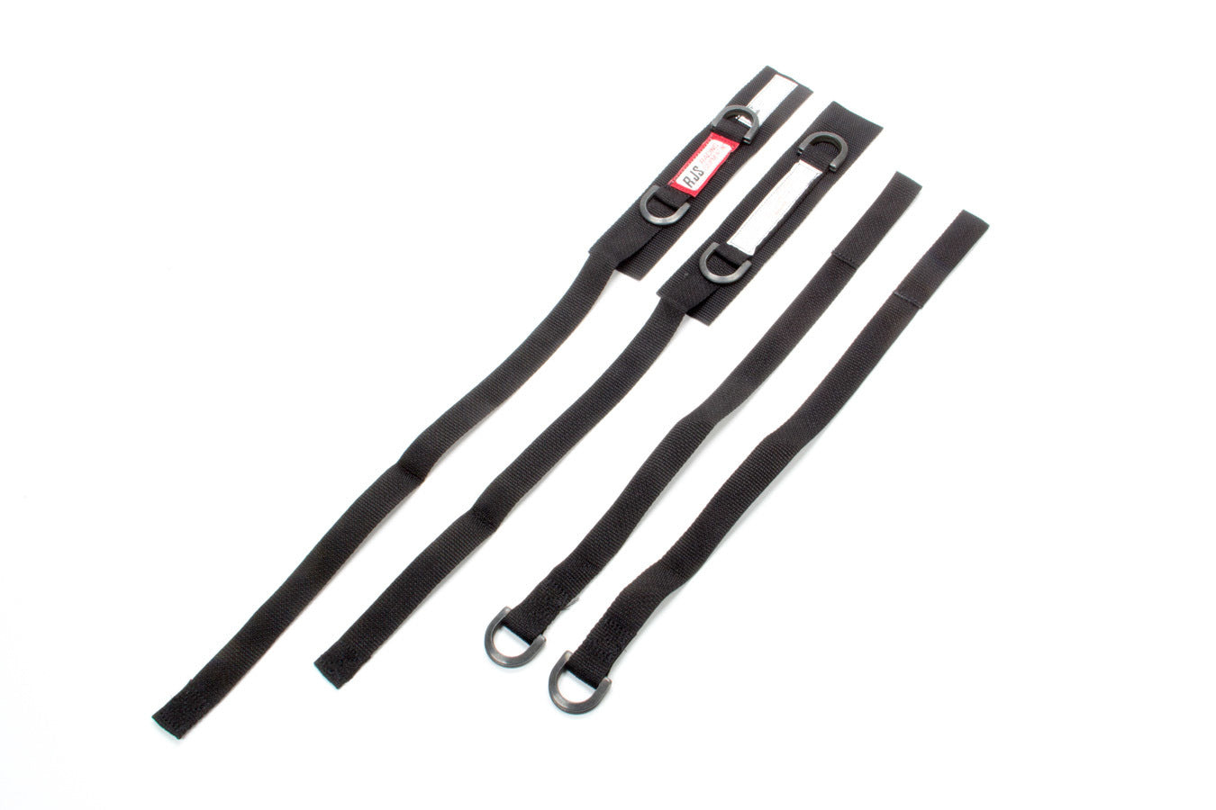 Arm Restraint Harness - SFI 3.3 - Individual Straps - 1 in D-Ring - Black - Kit