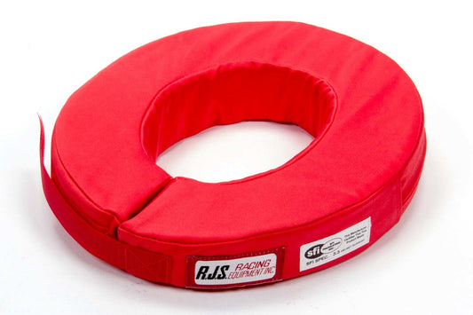 Neck Support - 360 Degree - SFI 3.3 - Padded - Fire Retardant Cotton - Red - Each
