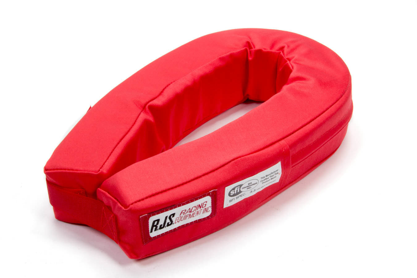 Neck Support - SFI 3.3 - Padded - Fire Retardant Cotton - Red - Each