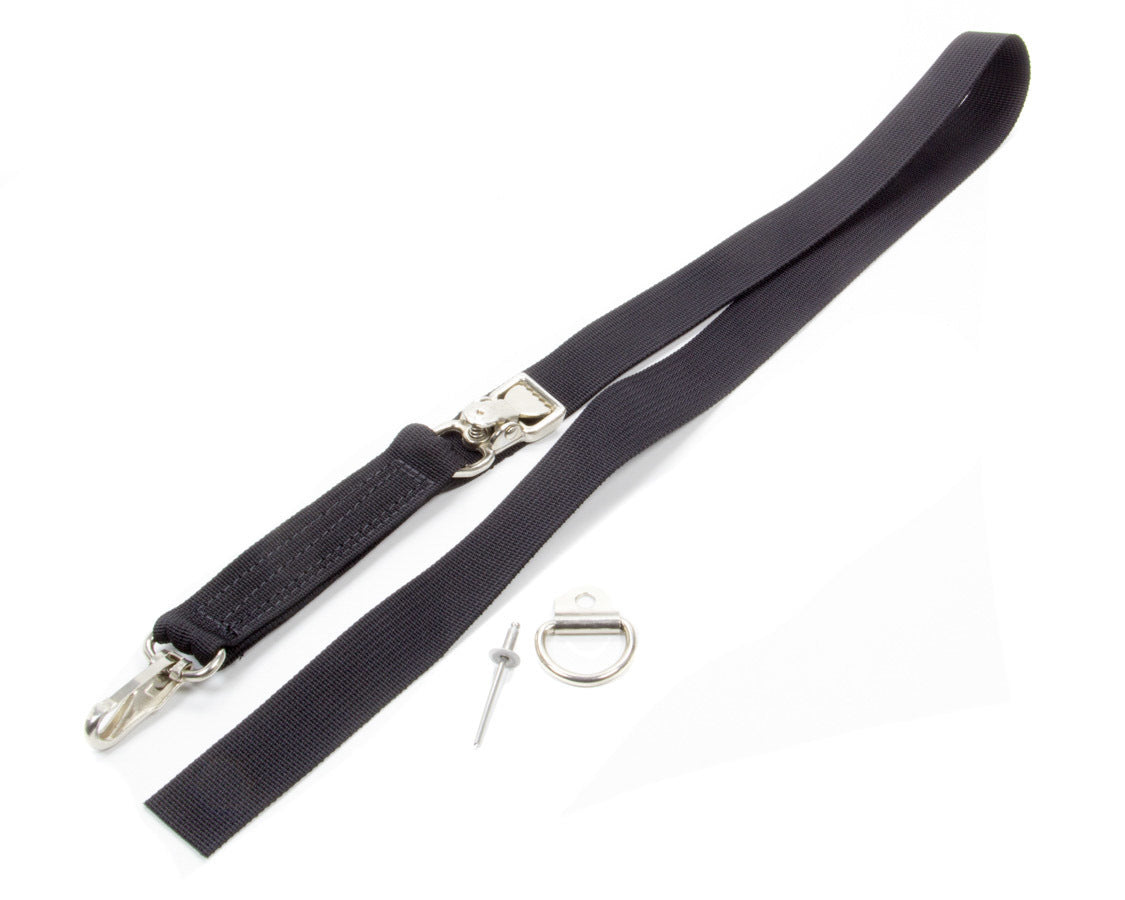 Helmet Harness - Anti-Fatigue Strap - Helmet D-Ring Installation - Black - Kit