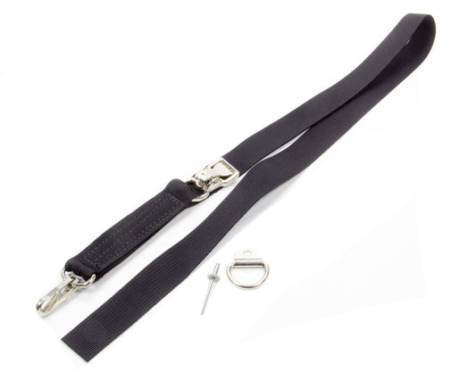 Helmet Harness - Anti-Fatigue Strap - Helmet D-Ring Installation - Black - Kit