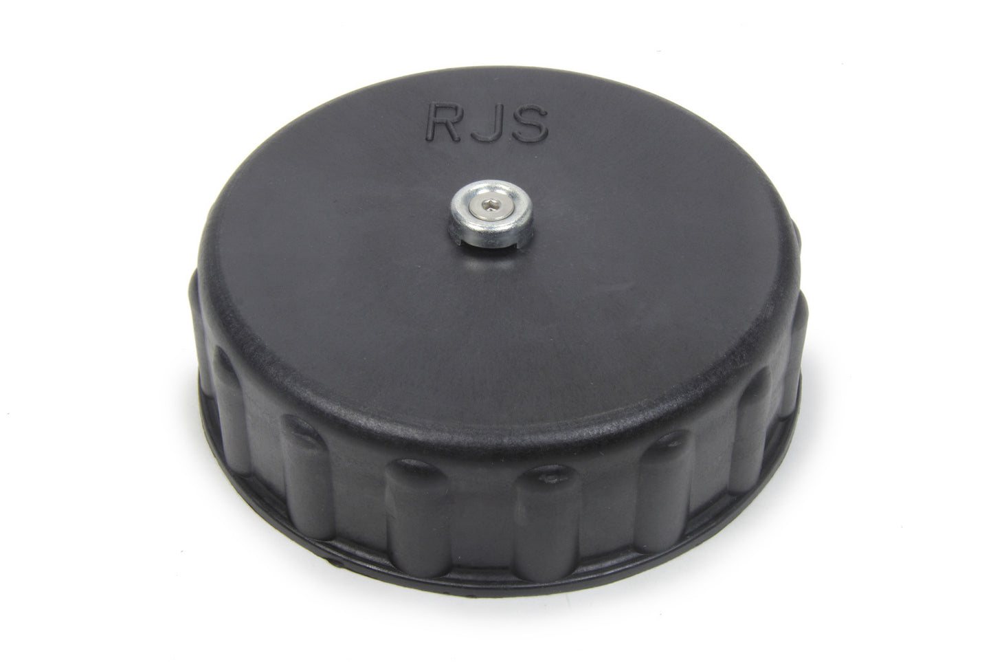 Filler Cap - Screw-On - Vented - 4-7/8 in ID - Raised Cell Mount - Gasket Included - Plastic - Black - Each