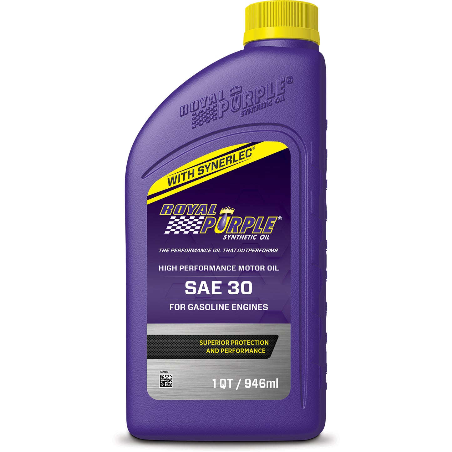 Motor Oil - 30W - Synthetic - 1 qt Bottle - Each