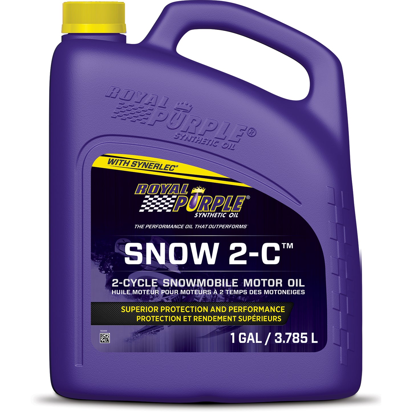 2 Stroke Oil - Snow 2-C - Low Ash - Synthetic - 1 gal Jug - Each