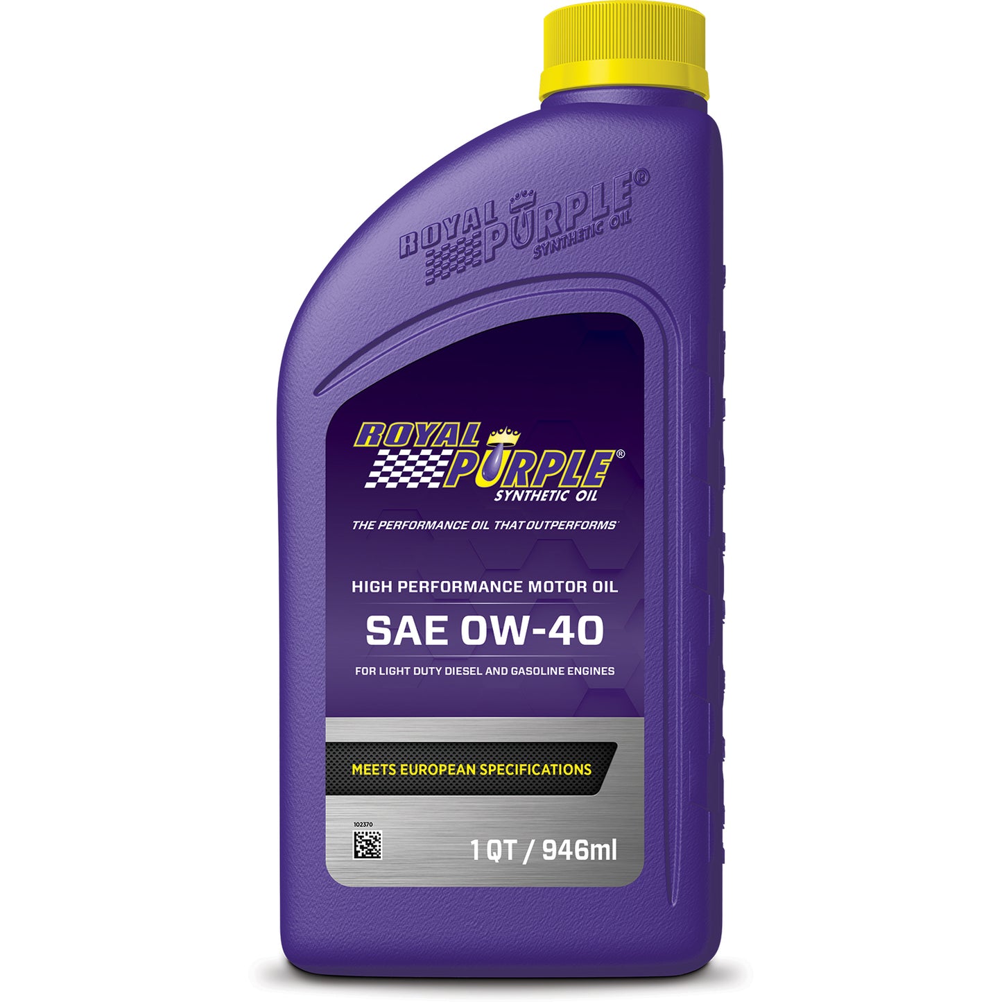 Motor Oil - 0W40 - Synthetic - 1 qt Bottle - Each