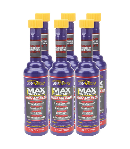 Fuel Additive - Max Restore - System Cleaner - 6 oz - Set of 6