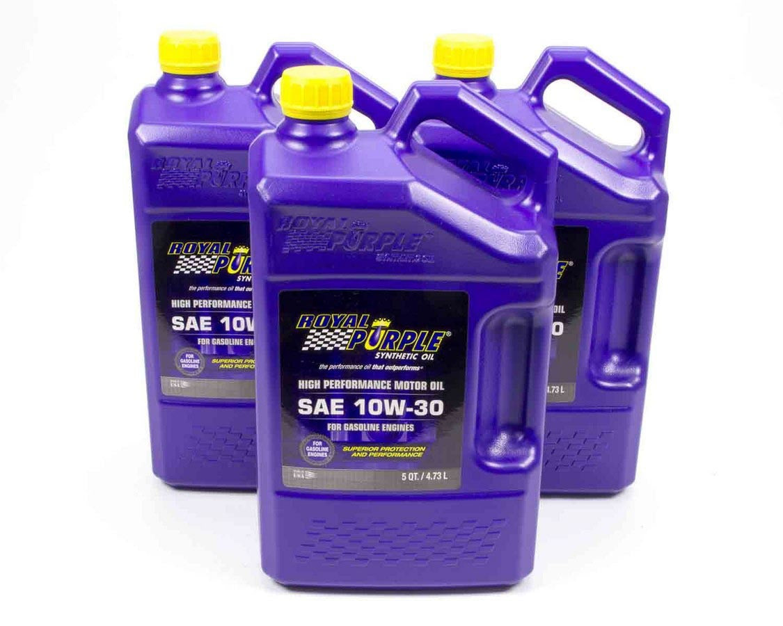 Motor Oil - 10W30 - Synthetic - 5 qt Jug - Set of 3