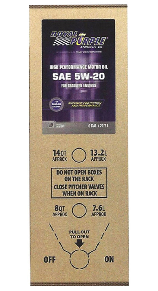 Motor Oil - Multi-Grade SAE - 5W20 - 6 gal Box - Each