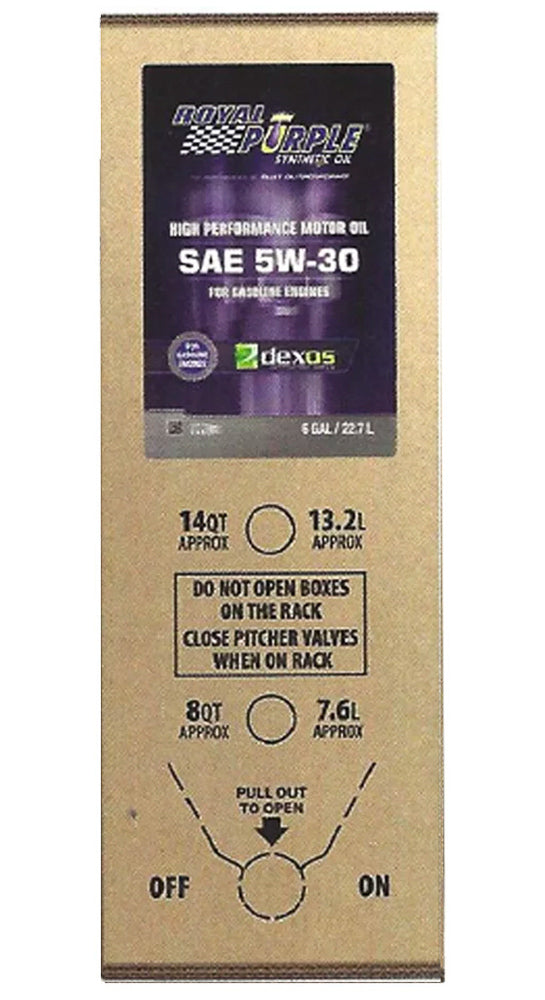 Motor Oil - Multi-Grade SAE - 5W30 - 6 gal Box - Each