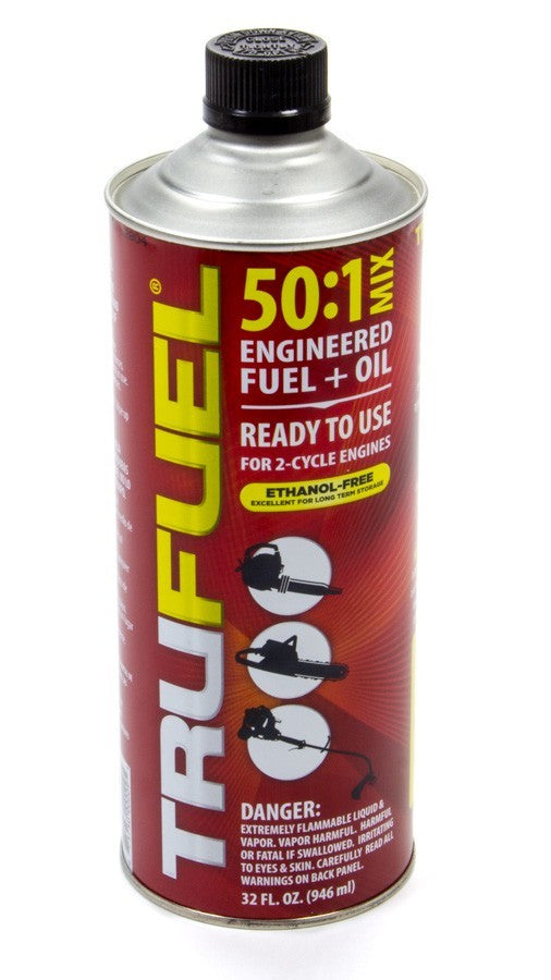 Gasoline - Trufuel 50:1 Pre-Mix - 2-Stroke - Octane - 32 oz Bottle - Each