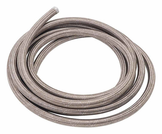 Hose - Proflex - 10 AN - 10 ft - Braided Stainless / Rubber - Natural - Each