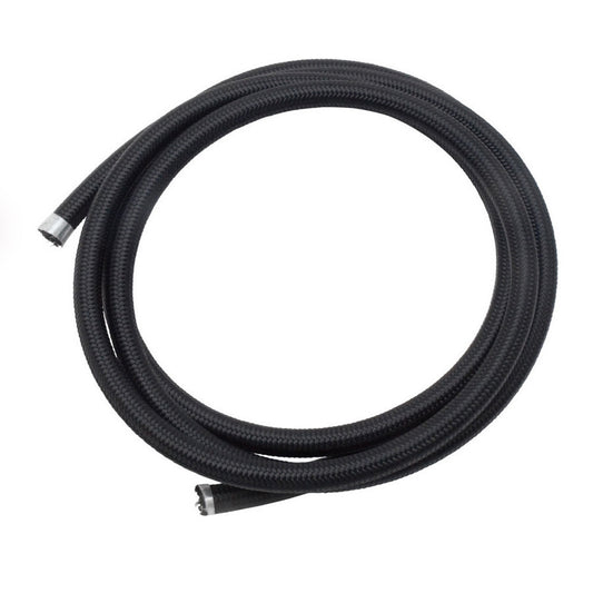 Hose - ProClassic II - 10 AN - 20 ft - Braided Nylon / Rubber - Black - Each
