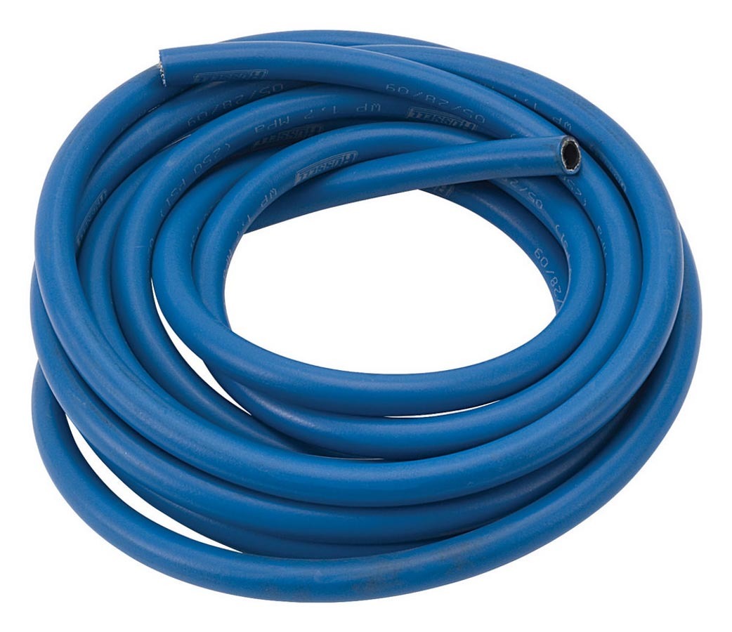 Hose - Twist-Lok - 6 AN - 15 ft - Reinforced Rubber Hose - Blue - Each
