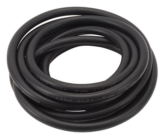 Hose - Twist-Lok - 10 AN - 10 ft - Reinforced Rubber Hose - Black - Each