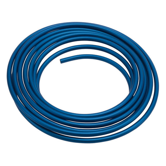 Fuel Line - 3/8 in - 25 ft - Aluminum - Blue Anodized - Each