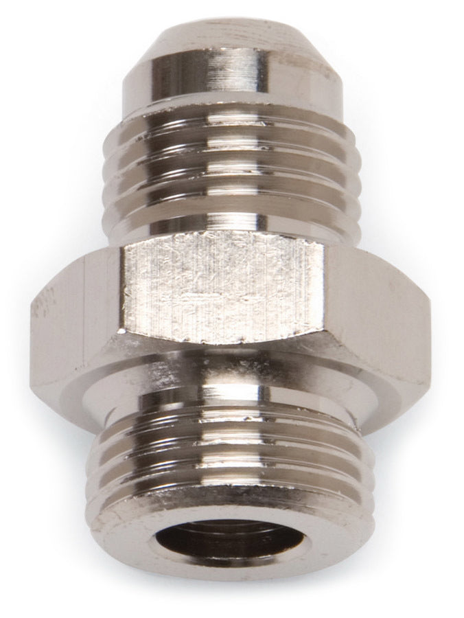 Fitting - Adapter - Straight - 6 AN Male to 5/8-20 in Male - Aluminum - Nickel Anodized - Each