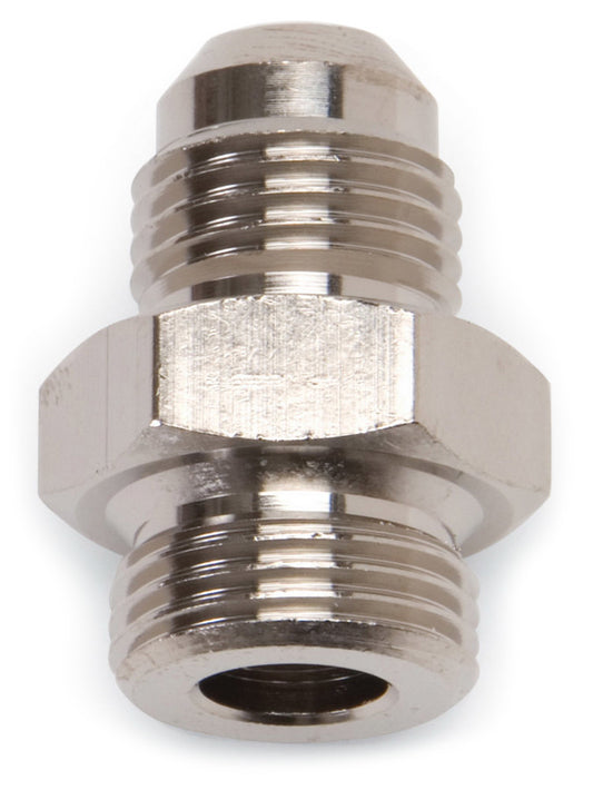 Fitting - Adapter - Straight - 6 AN Male to 5/8-20 in Male - Aluminum - Nickel Anodized - Each