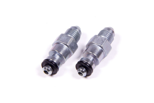 Fitting - Adapter - Straight - Master Cylinder to 3 AN Male - Steel - Zinc Plated - T56 Clutch Master / Slave Cylinder - Pair