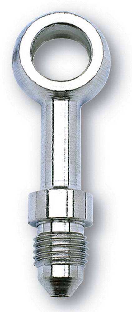 Fitting - Adapter Banjo - Straight - 3 AN Male to 10 mm Banjo - Steel - Nickel Anodized - Each