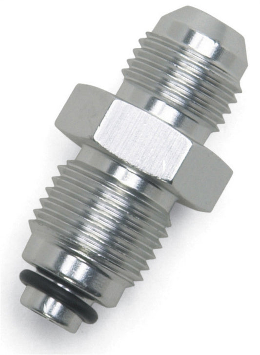 Fitting - Adapter - Straight - 6 AN Male to 18 mm x 1.50 Male O-Ring - Steel - Natural - Each