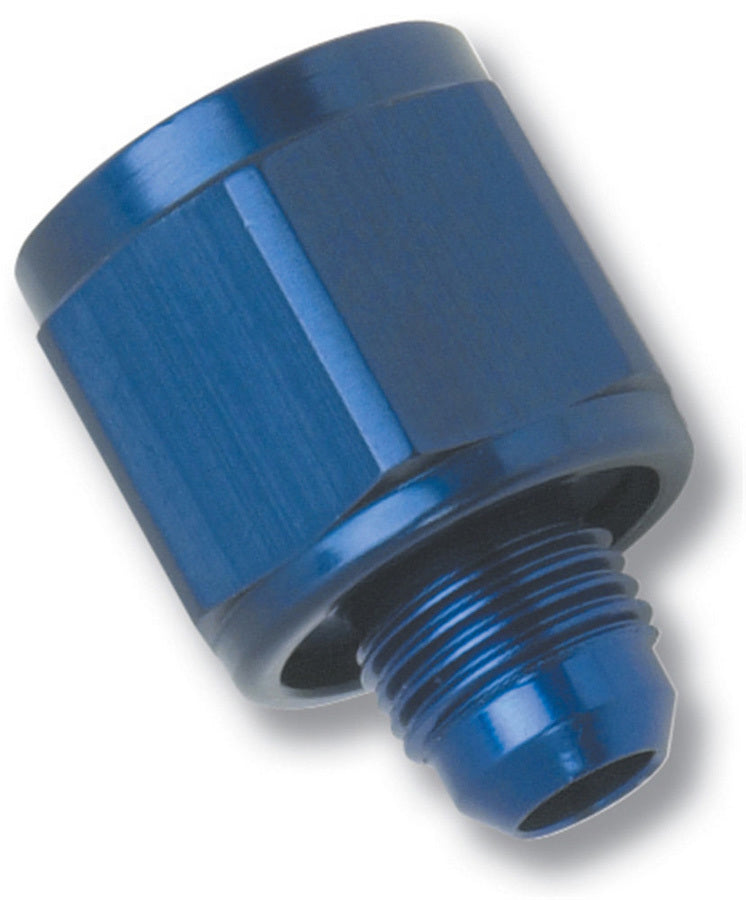 Fitting - Adapter - Straight - 8 AN Female to 6 AN Male - Aluminum - Blue Anodized - Each