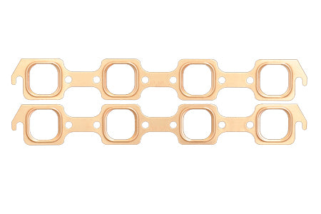 Engine & Accessories Header / Manifold Gasket - Pro Copper - 1.600 x 1.775 in Square Port - Copper - Brodix T1F Head - Small Block Ford - Pair
