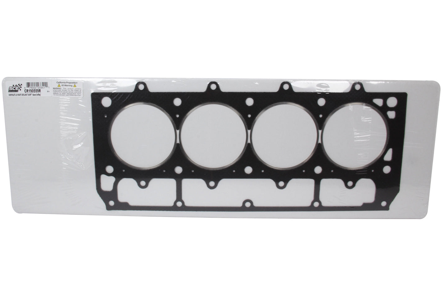 Cylinder Head Gasket - Vulcan Cut Ring - 4.056 in Bore - 0.059 in Compression Thickness - Passenger Side - Steel Core Laminate - GM LS-Series - Each
