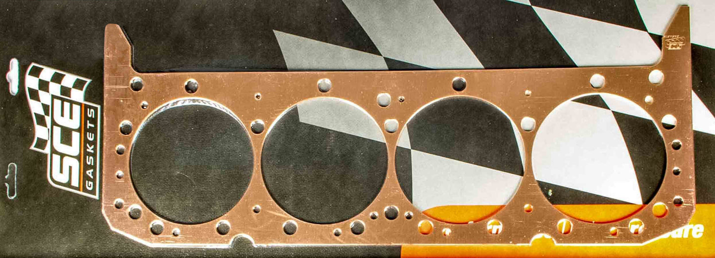 Cylinder Head Gasket - Pro Copper - 4.155 in Bore - 0.062 in Compression Thickness - Copper - Small Block Chevy - Each