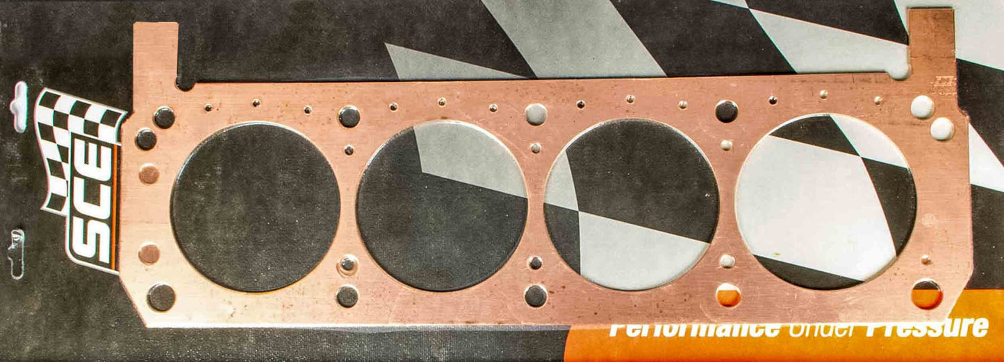 Cylinder Head Gasket - Pro Copper - 4.060 in Bore - 0.050 in Compression Thickness - Copper - Passenger Side - Small Block Ford - Each