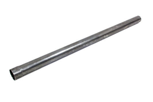 Engine & Accessories Pipe Extension - Straight - 2-1/2 in Diameter - 4 ft Long - 1 End Expanded - Steel - Natural - Each