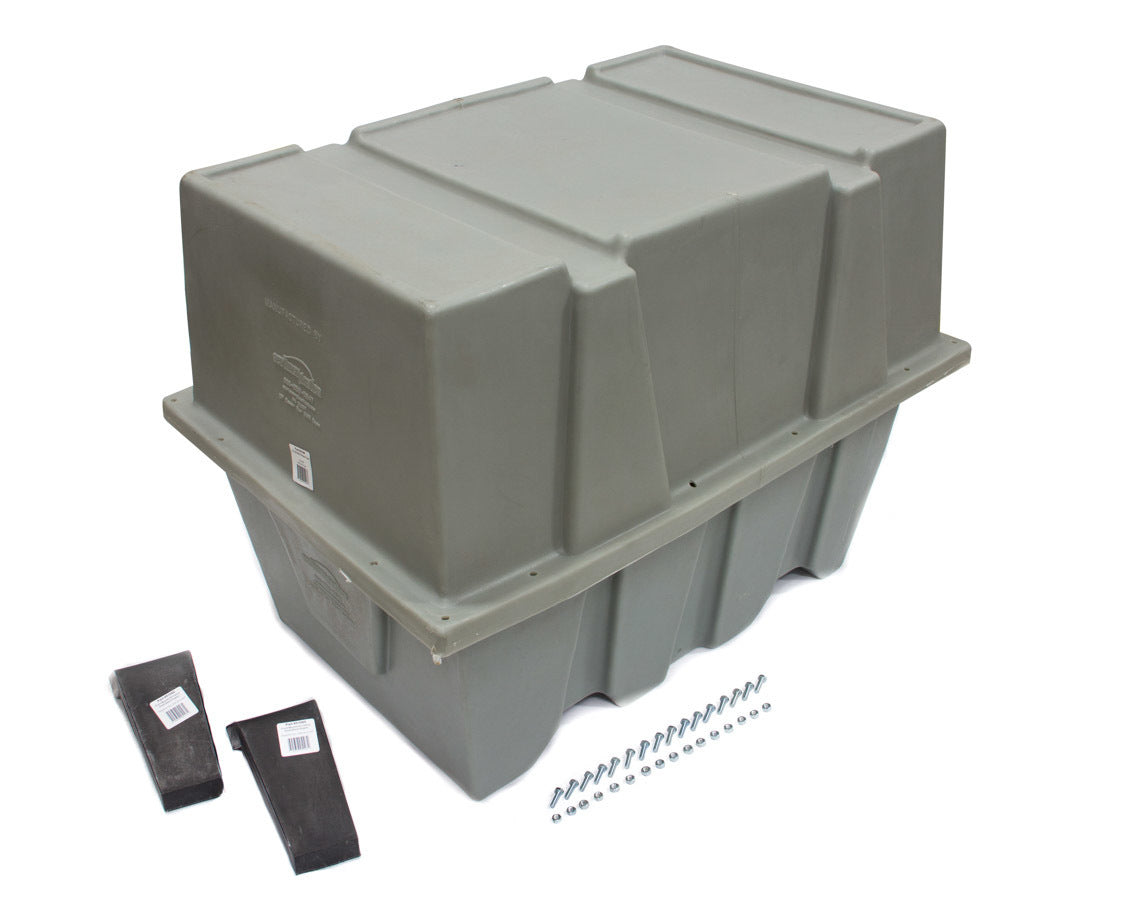 Engine Storage Case - Complete Engine - 40 x 27 x 30 in - Plastic - Gray - Small Block Chevy / Small Block Ford - Each