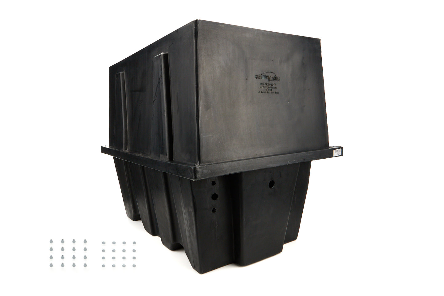 Engine Storage Case - Extra Tall - 40 x 27 x 33 in - Plastic - Black - Small Block Chevy - Each
