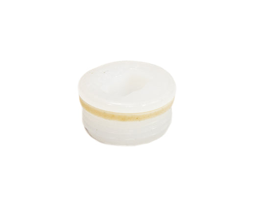 Utility Jug Cap Plug - 3/4 in NPT - Plastic - White - Scribner Utility Jug Caps - Each