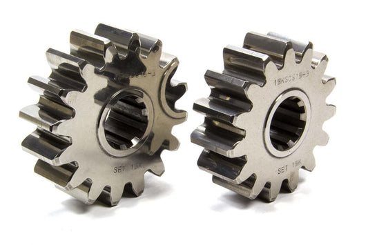 Quick Change Gear Set - Sportsman - Set 15K - 10 Spline - 4.11 Ratio 4.38 / 3.85 - 4.86 Ratio 5.18 / 4.56 - Steel - Each