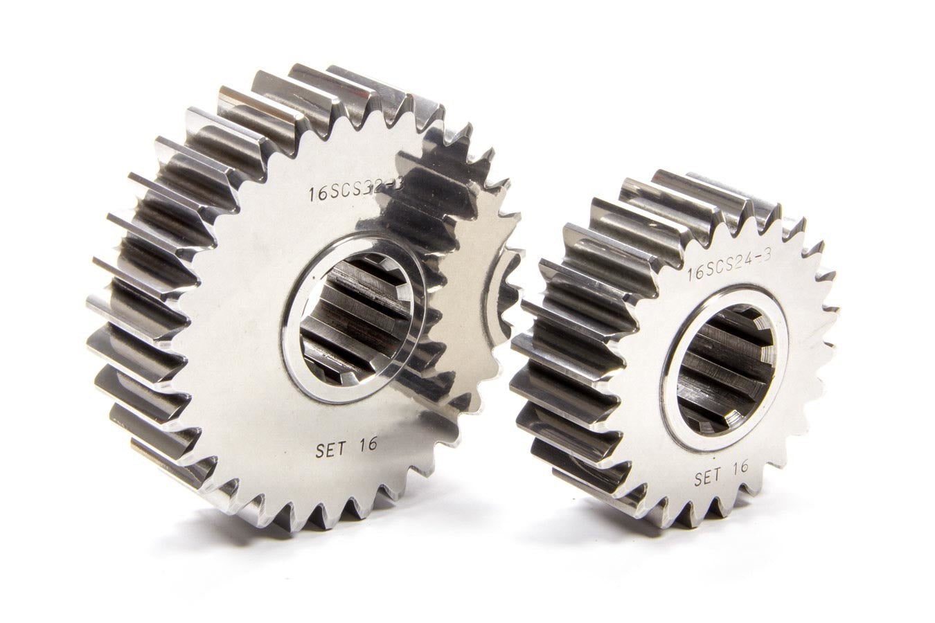 Quick Change Gear Set - Sportsman - Set 16 - 10 Spline - 4.11 Ratio 5.48 / 3.08 - 4.86 Ratio 6.48 / 3.65 - Steel - Each