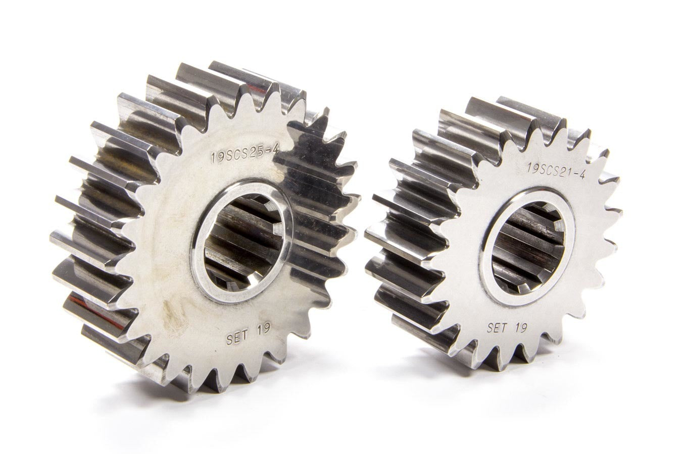 Quick Change Gear Set - Sportsman - Set 19 - 10 Spline - 4.11 Ratio 4.89 / 3.45 - 4.86 Ratio 5.78 / 4.08 - Steel - Each