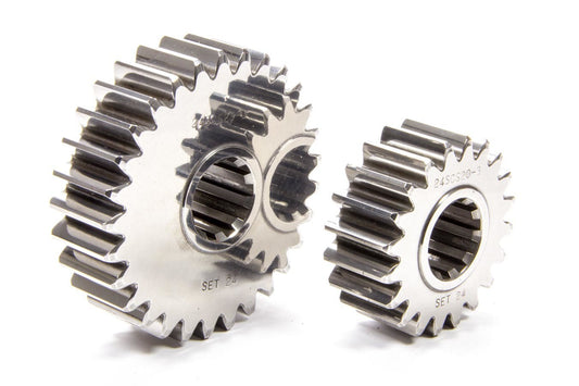 Quick Change Gear Set - Sportsman - Set 24 - 10 Spline - 4.11 Ratio 5.96 / 2.83 - 4.86 Ratio 7.05 / 3.35 - Steel - Each