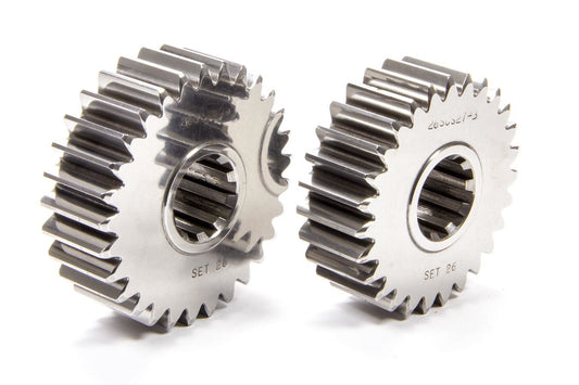 Quick Change Gear Set - Sportsman - Set 26 - 10 Spline - 4.11 Ratio 4.41 / 3.83 - 4.86 Ratio 5.22 / 4.52 - Steel - Each