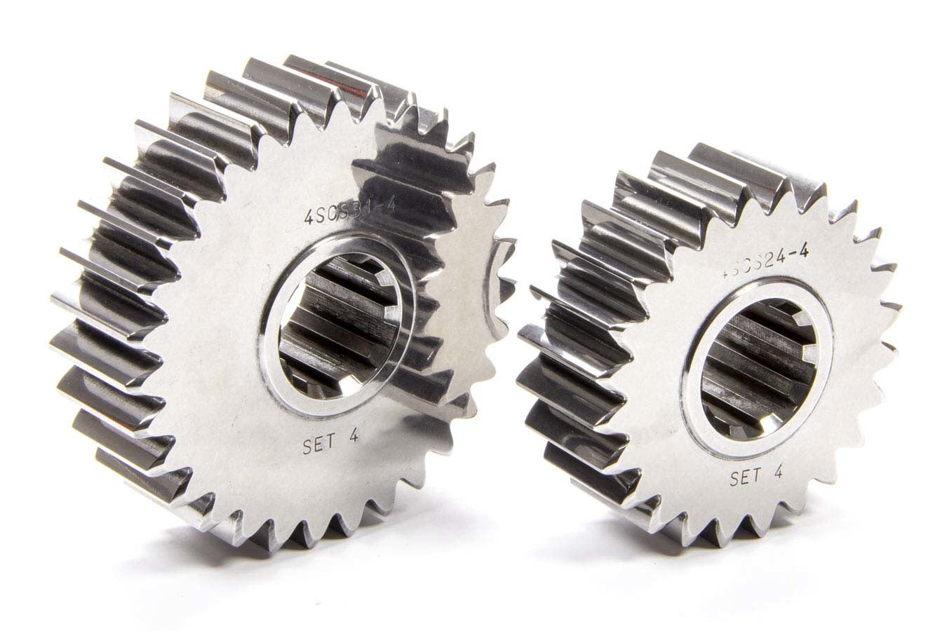 Quick Change Gear Set - Sportsman - Set 4 - 10 Spline - 4.11 Ratio 5.31 / 3.18 - 4.86 Ratio 6.28 / 3.76 - Steel - Each