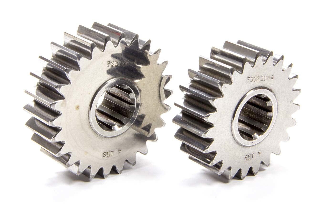 Quick Change Gear Set - Sportsman - Set 7 - 10 Spline - 4.11 Ratio 4.65 / 3.64 - 4.86 Ratio 5.49 / 4.30 - Steel - Each