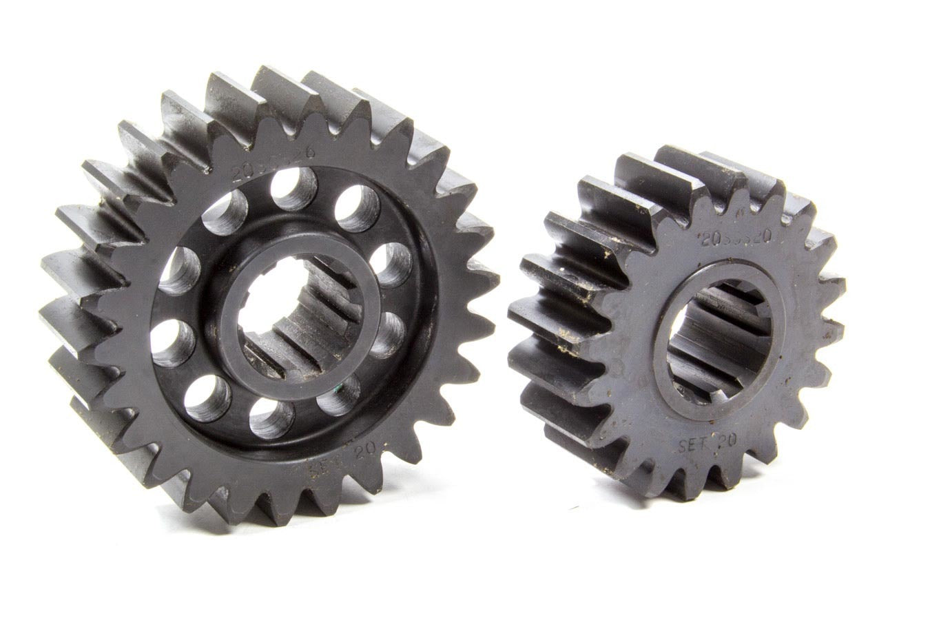 Quick Change Gear Set - Professional - Set 20 - 10 Spline - 4.11 Ratio 5.34 / 3.16 - 4.86 Ratio 6.32 / 3.74 - Steel - Each