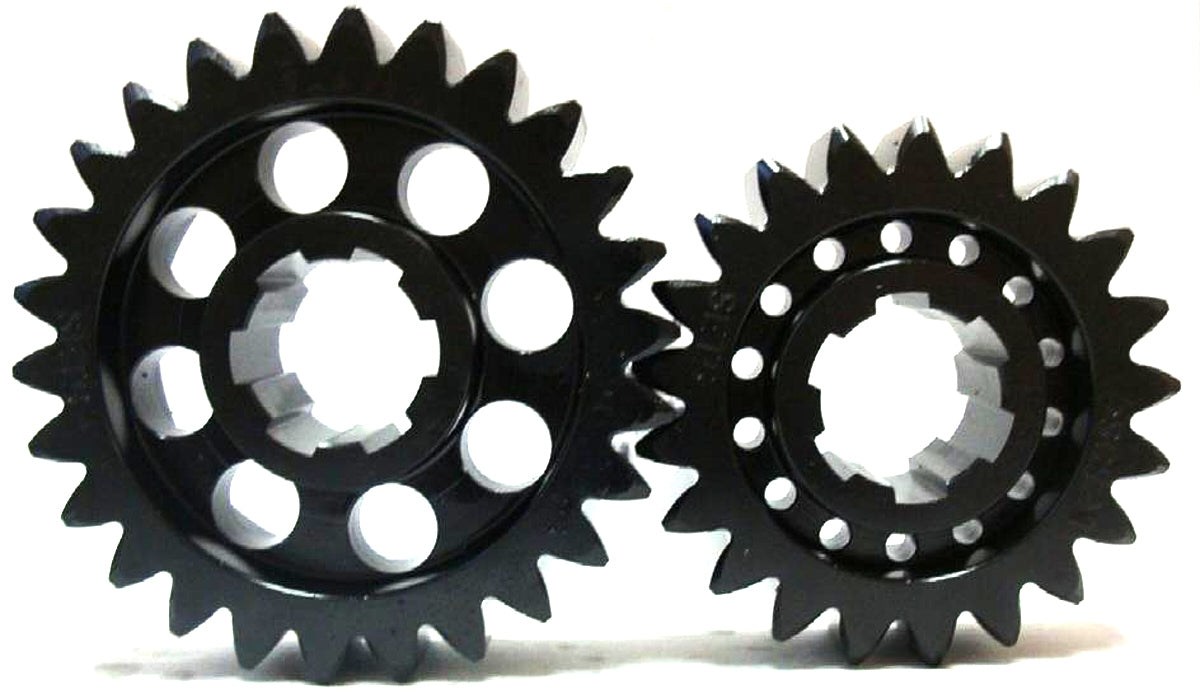 Quick Change Gear Set - Professional - Set 63 - 6 Spline - 4.11 Ratio 3.82 / 4.43 - 4.33 Ratio 4.02 / 4.66 - Steel - Each