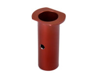 King Pin Sleeve - 1.5 Degree Camber - Aluminum - Red Anodized - Each