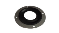 Firewall Grommet - 1 Hole - 3 in OD - 1.250 in ID - Aluminum / Rubber - Black - Each
