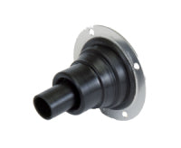 Firewall Grommet - 2 in Hole - 0.375 in ID - Rubber - Black - Each