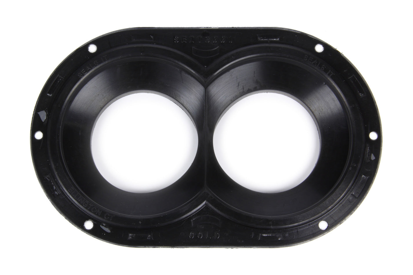 Sprint Car Air Box Seal - 2.5 in to 2.75 in Stacks - Aluminum / Rubber - Each
