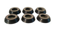 Rod End Seal - 1/2 in Rod End - Rubber - Set of 6